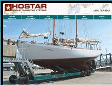 Tablet Screenshot of hostarmarine.com